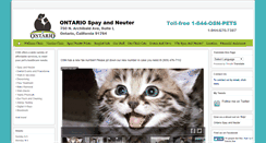 Desktop Screenshot of ontariospayandneuter.com