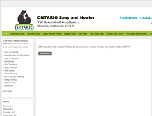 Tablet Screenshot of ontariospayandneuter.com